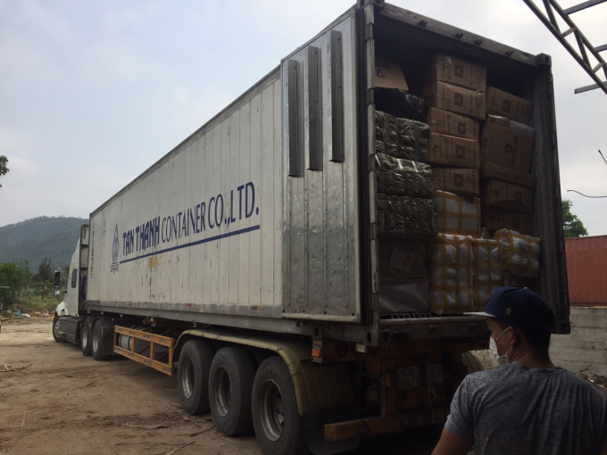 Đà Nẵng: Tiếp tục phát hiện xe container chở hàng hóa không giấy tờ