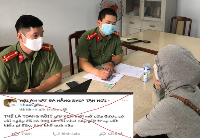 Đà Nẵng: Xử lý quản trị viên nhóm facebook đăng thông tin thất thiệt về Covid-19