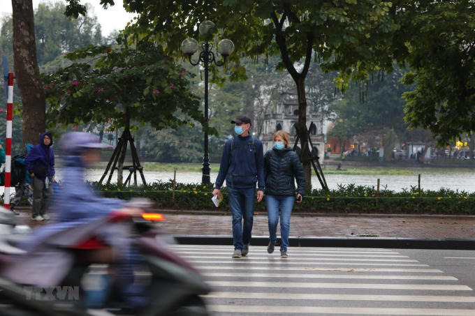 Hôm nay Hà Nội sẽ đón gió mùa đông Bắc, trời mưa rét