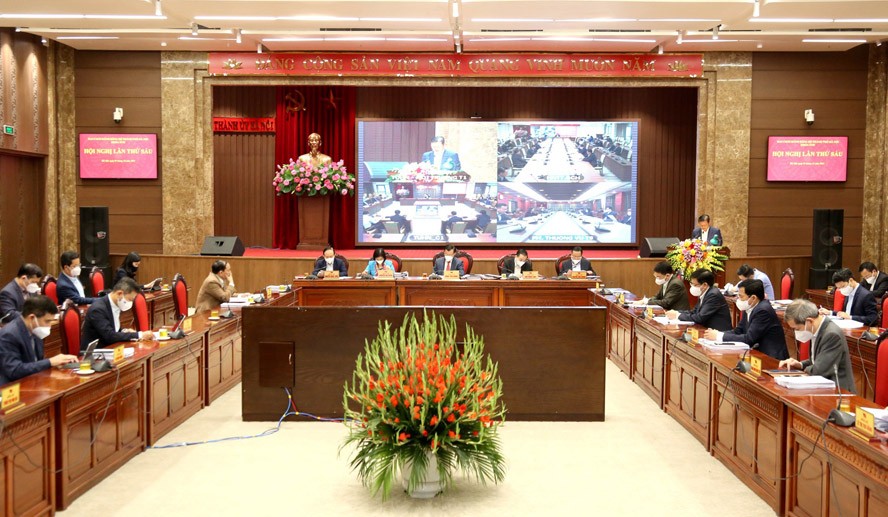 Ban hành Nghị quyết Hội nghị lần thứ sáu, Ban Chấp hành Đảng bộ TP Hà Nội khóa XVII