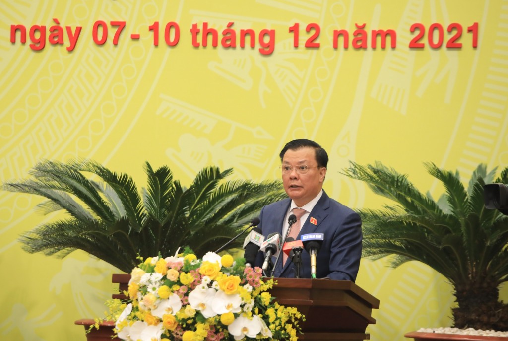 Bí thư Thành ủy Hà Nội Đinh Tiến Dũng: Không để dịch bệnh làm tụt hậu đời sống kinh tế, xã hội Thủ đô