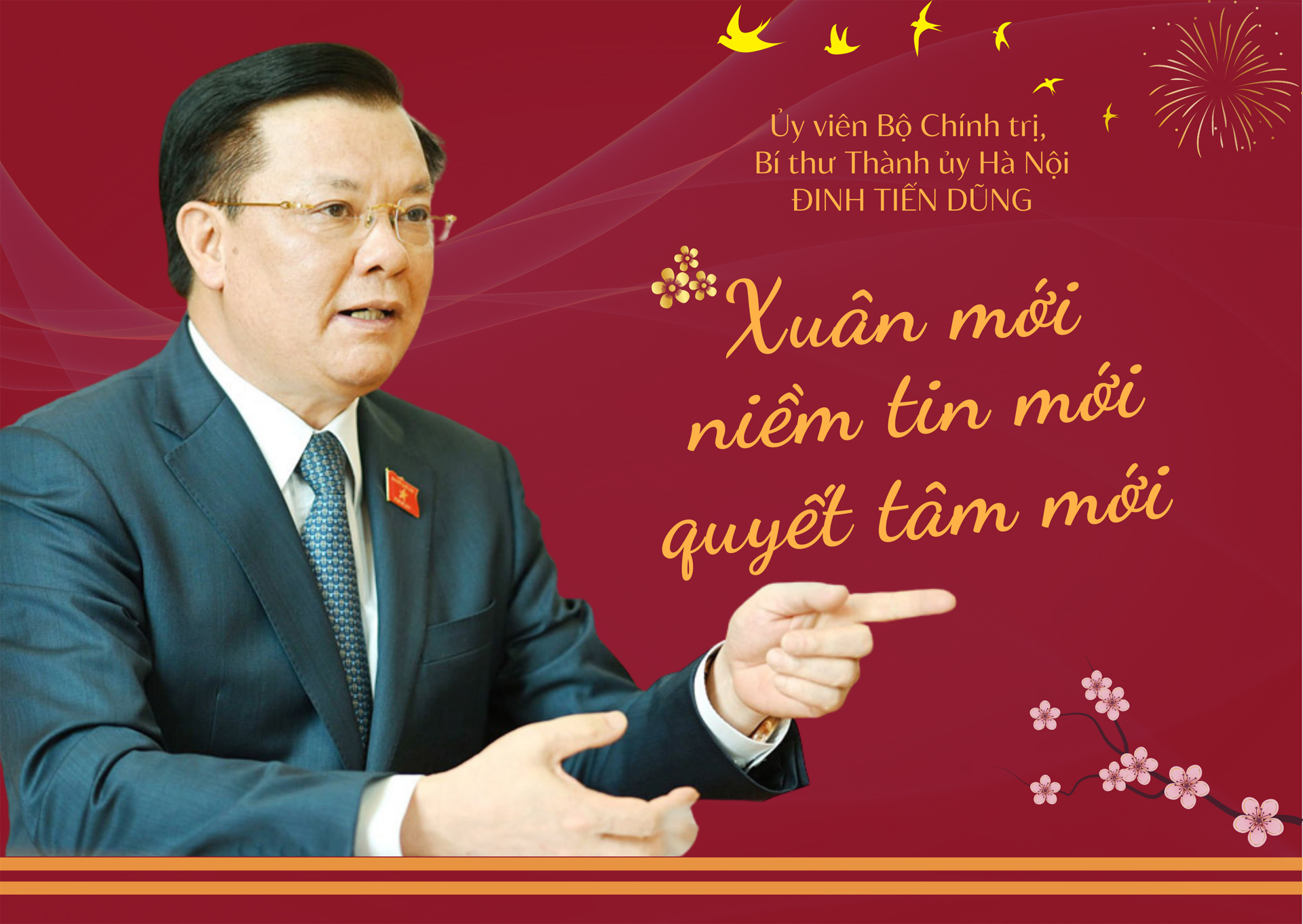 Xuân mới niềm tin mới quyết tâm mới