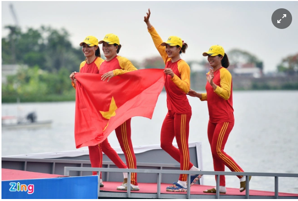 SEA Games 31: Rowing Việt Nam giành HCV đầu tiên