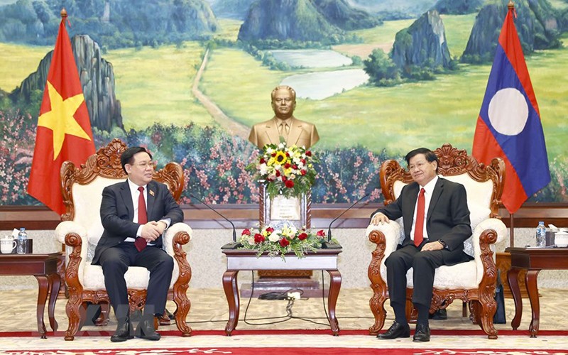 Quan hệ hữu nghị đoàn kết đặc biệt và hợp tác toàn diện Việt Nam-Lào ngày càng vững chắc