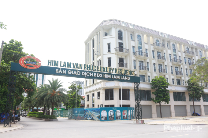 Nhiều công trình xây dựng sai quy hoạch tại Khu nhà ở Him Lam Vạn Phúc