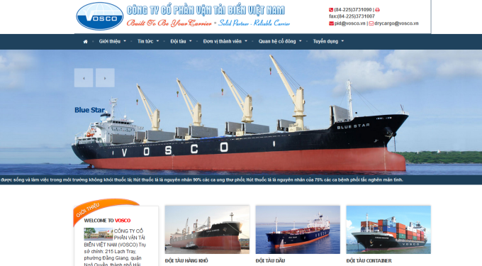 Công ty cổ phần Vận tải biển Việt Nam bị xử phạt 70 triệu đồng