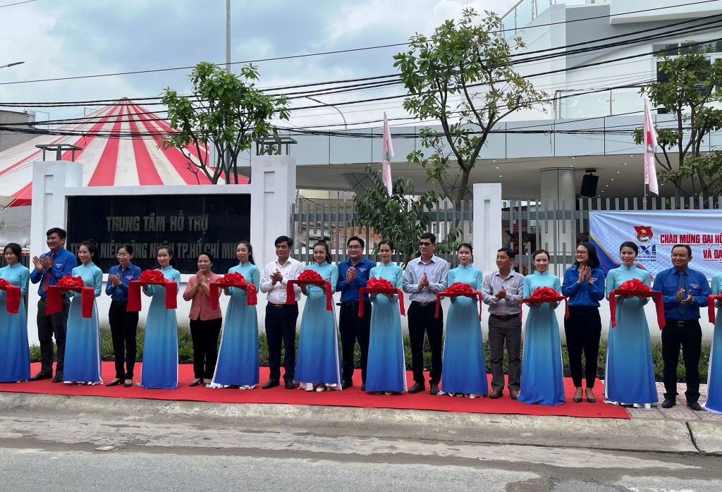 Khánh thành Văn phòng Trung tâm Hỗ trợ Thanh niên Công nhân TP Hồ Chí Minh tại Quận 12