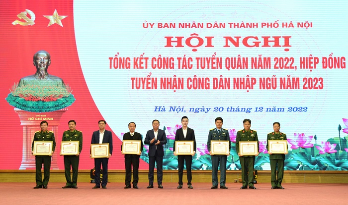 Tổng kết công tác tuyển quân năm 2022