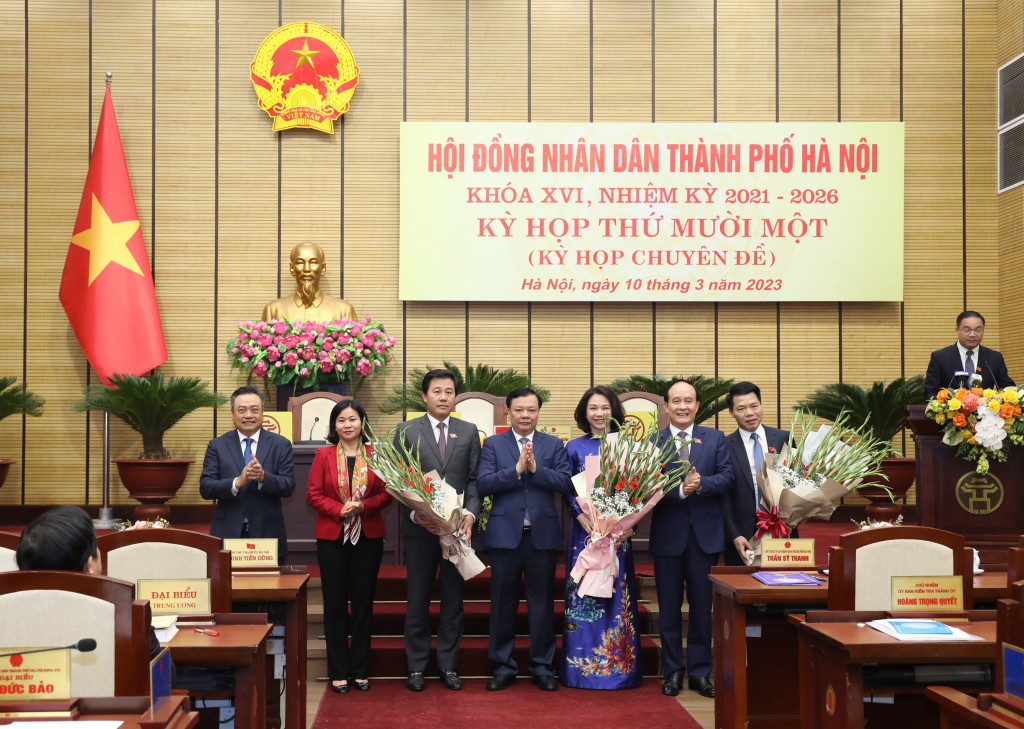 Đồng chí Vũ Thu Hà được bầu làm Phó Chủ tịch UBND TP Hà Nội