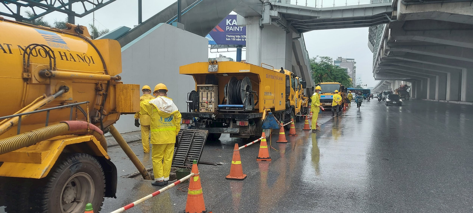 Hà Nội sẵn sàng ứng phó mưa lớn trên diện rộng