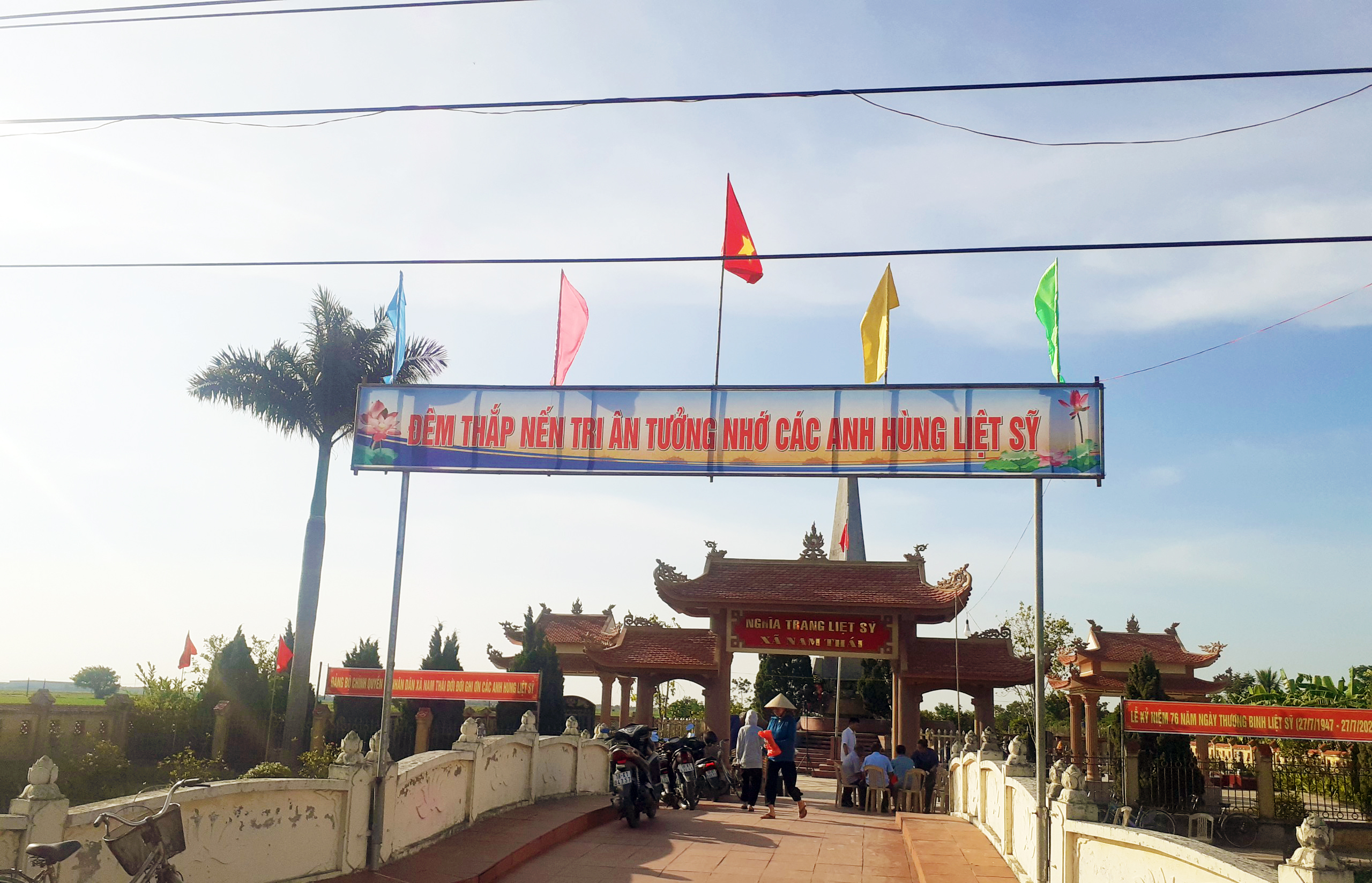 Xã Nam Thái: Tổ chức Lễ tri ân các anh hùng liệt sĩ