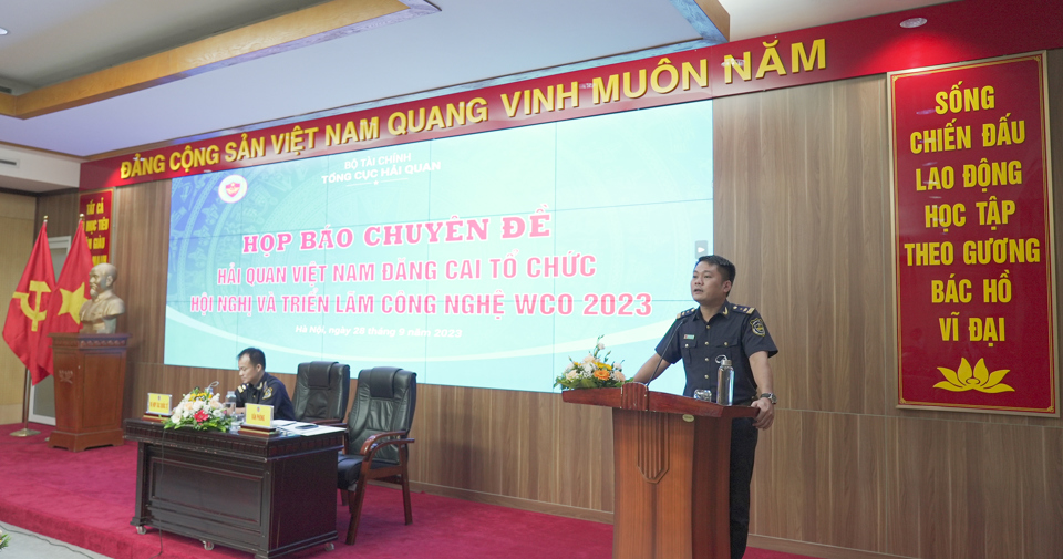 Hải quan Việt Nam đăng cai tổ chức Hội nghị và Triển lãm Công nghệ của WCO năm 2023