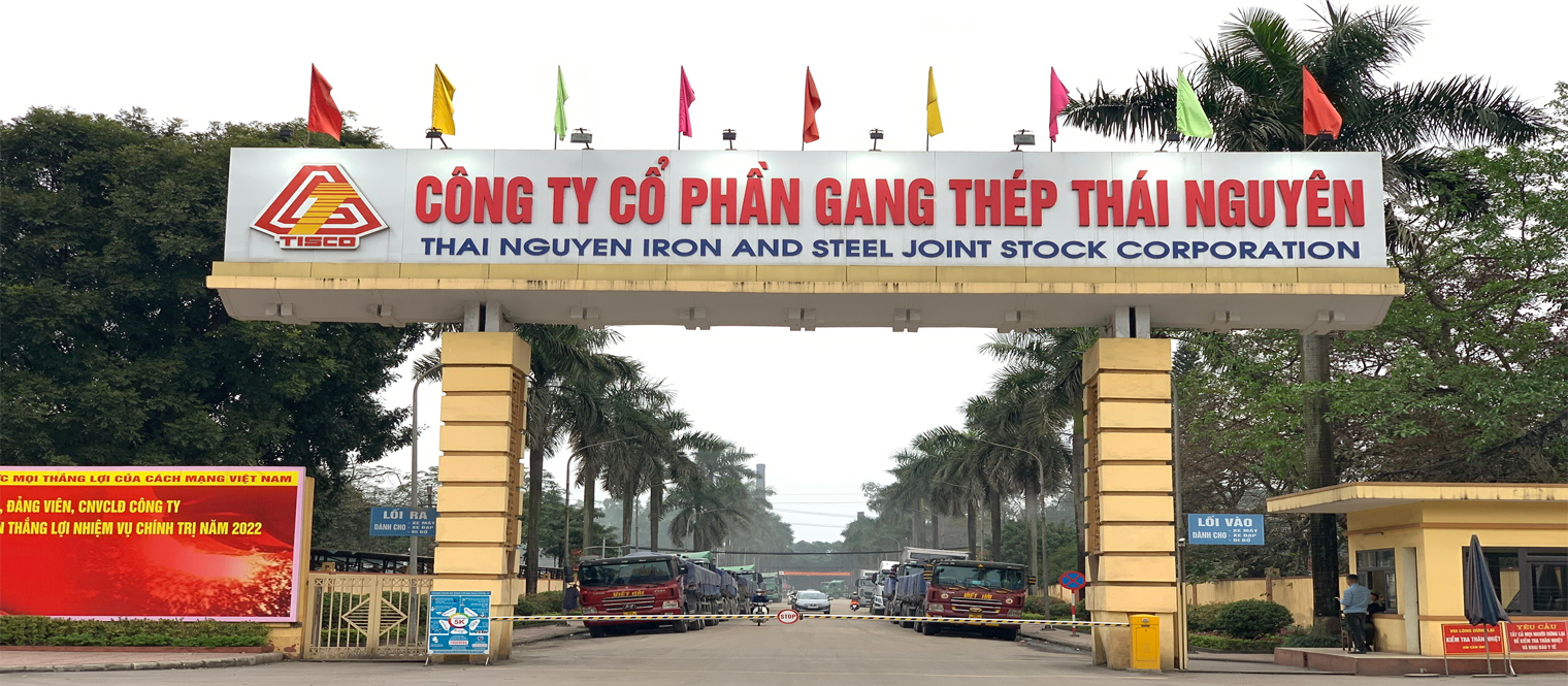 Gang thép Thái Nguyên (Tisco) thua lỗ gần 200 tỷ đồng sau 9 tháng