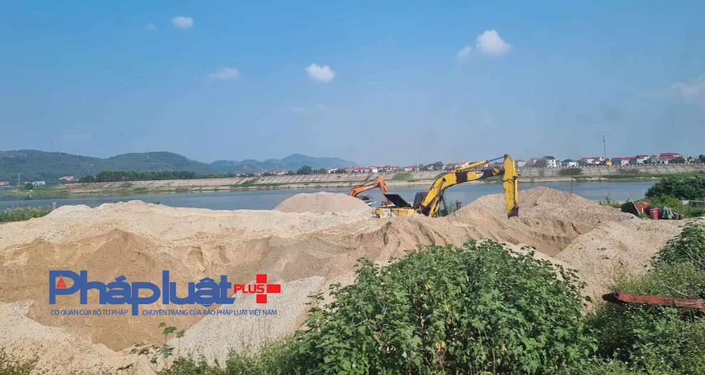 Hàng loạt doanh nghiệp vi phạm luật đê điều trên địa bàn huyện Việt Yên