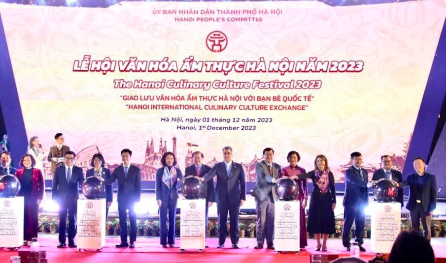 Khai mạc lễ hội Văn hóa ẩm thực Hà Nội 2023