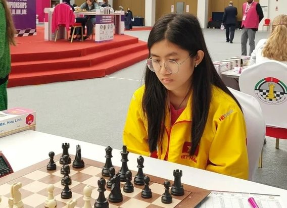 Việt Nam giành 3 Huy chương vàng cờ chớp Giải cờ vua trẻ châu Á 2023