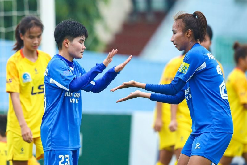 CLB thành phố Hồ Chí Minh I vô địch lượt đi giải bóng đá nữ quốc gia 2023