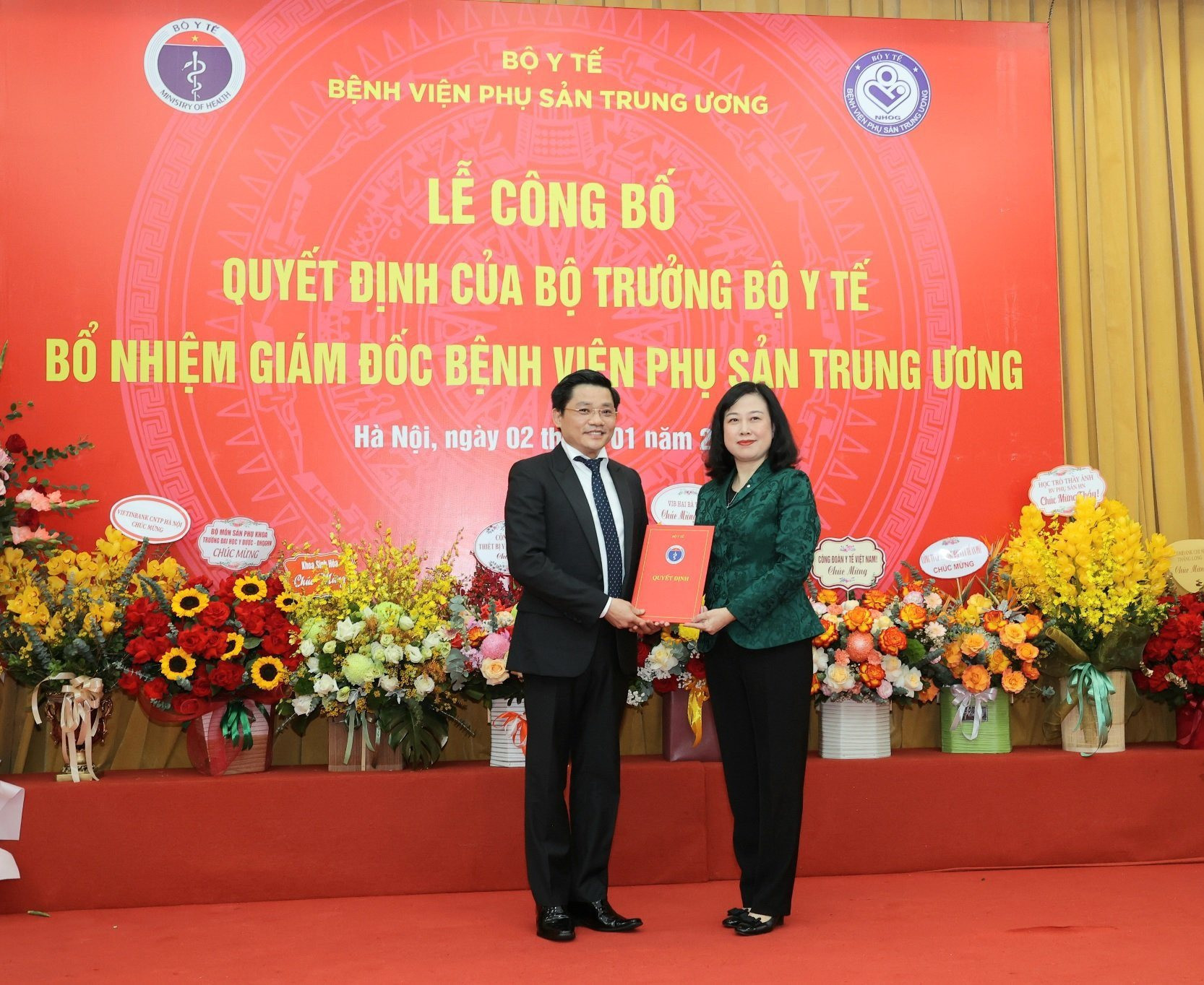 Giáo sư Nguyễn Duy Ánh làm Giám đốc Bệnh viện Phụ sản trung ương