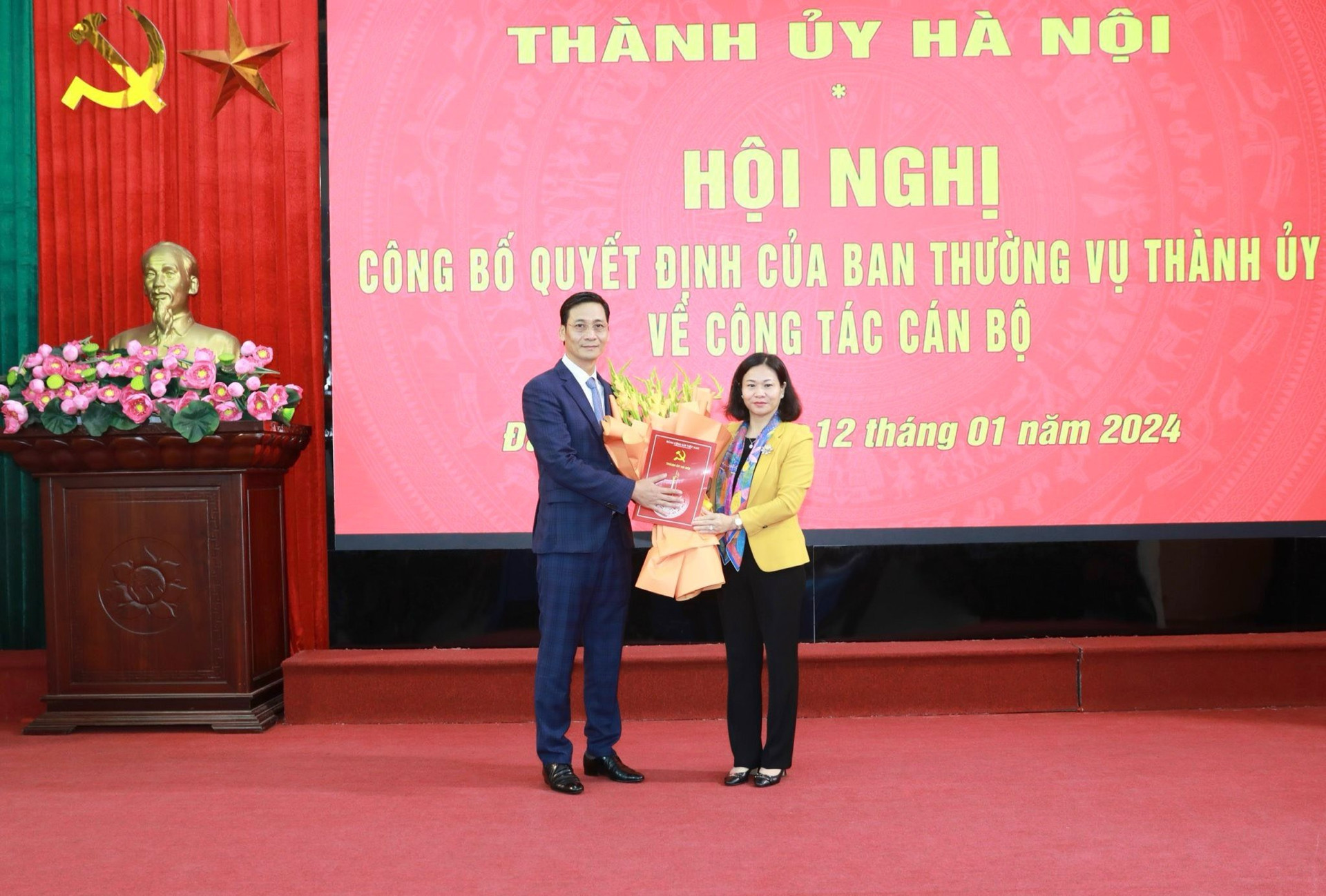 Đồng chí Lê Thanh Nam giữ chức Giám đốc Sở Tài nguyên và Môi trường Hà Nội