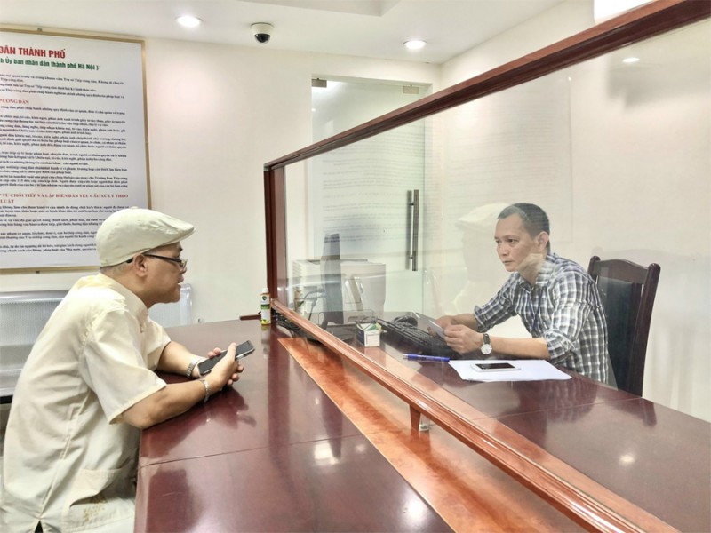 Hà Nội: Thí điểm tiếp công dân trực tuyến