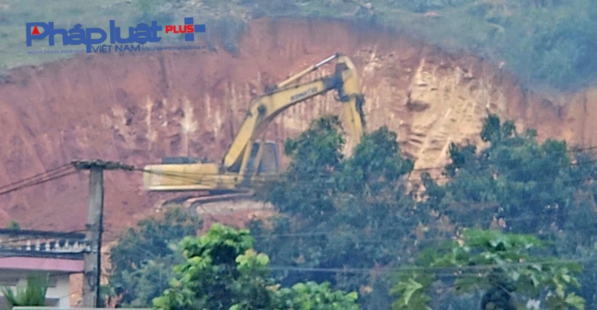 Tân Sơn (Phú Thọ): Ngang nhiên khai thác, vận chuyển trái phép khoáng sản tại xã Thu Ngạc