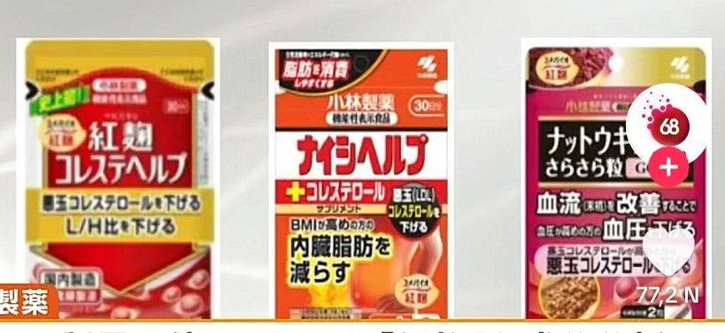 Bộ Y tế cảnh báo không sử dụng các sản phẩm do Kobayashi (Nhật Bản) thu hồi