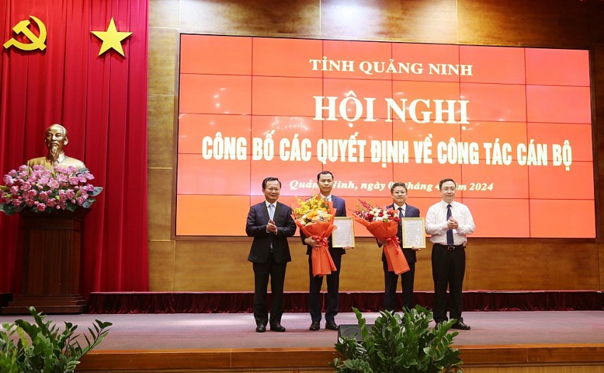Tỉnh Quảng Ninh điều động, bổ nhiệm nhiều cán bộ chủ chốt