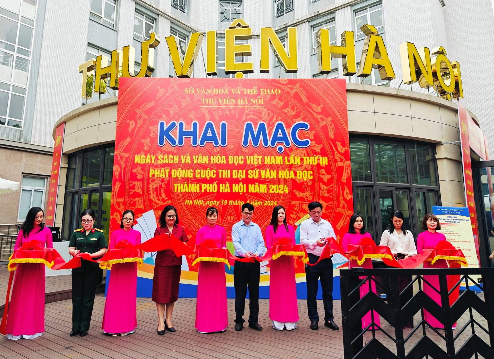 Nhiều hoạt động Ngày Sách và Văn hóa đọc Việt Nam tại Thư viện Hà Nội