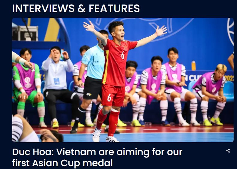 Đội tuyển futsal Việt Nam hướng tới huy chương đầu tiên tại đấu trường châu Á