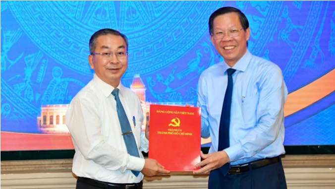 Bí thư Quận ủy quận 8 Võ Ngọc Quốc Thuận làm Giám đốc Sở Nội vụ TP.HCM