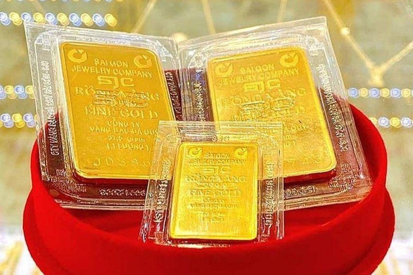 Đấu thầu thành công 8.100 lượng vàng miếng SJC, giá trúng cao nhất là 87,73 triệu đồng/lượng