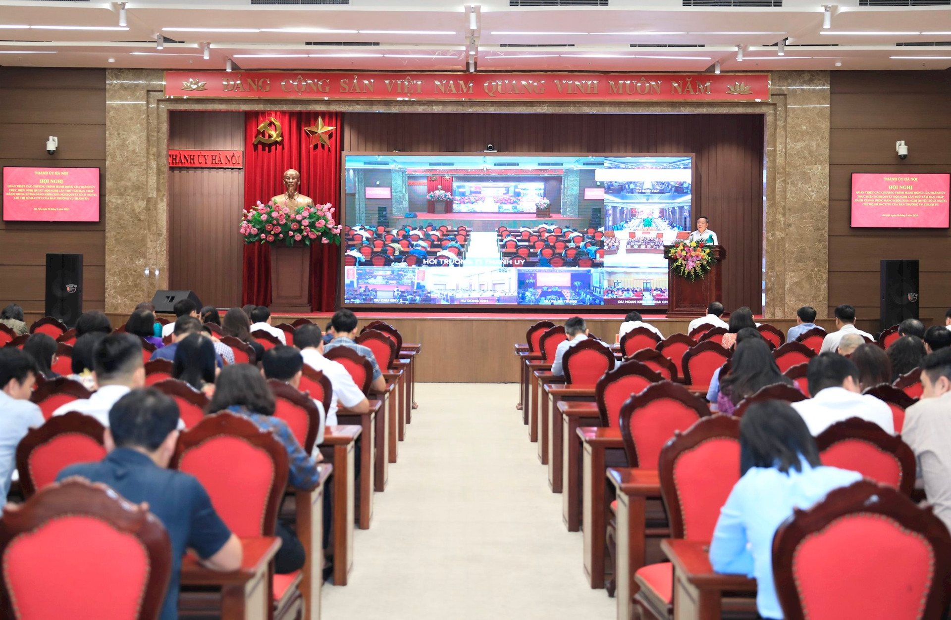 Hà Nội: Hơn 29 nghìn người dự quán triệt các nghị quyết mới của Đảng