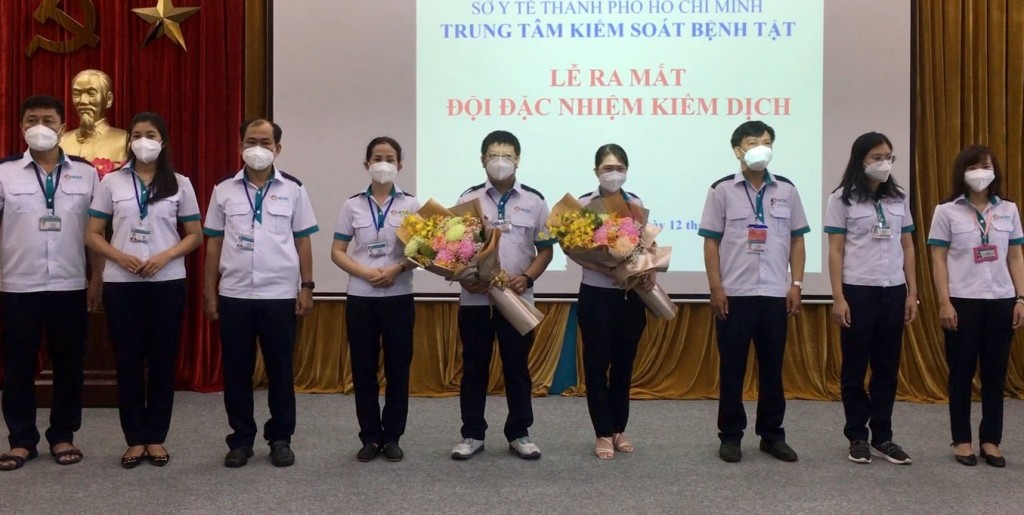 TP HCM: Ra mắt đội đặc nhiệm kiểm dịch phòng, chống dịch Covid-19