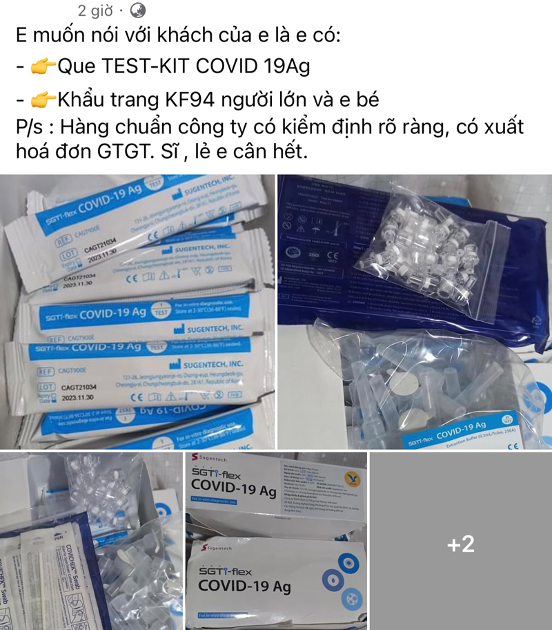 Giá kit-test xét nghiệm “nhảy múa”, tập trung 4 giải pháp