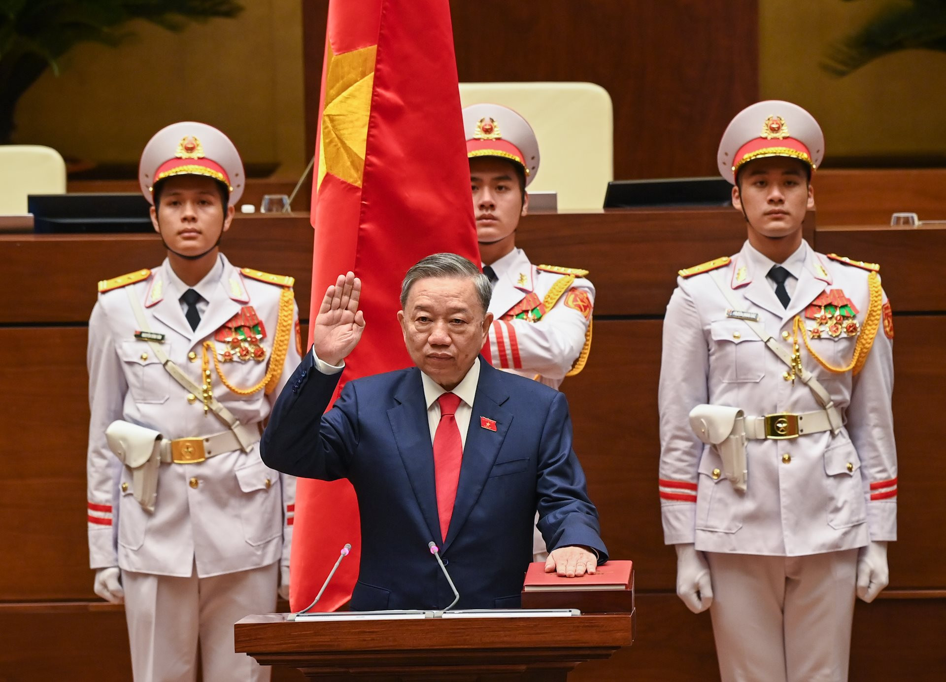 Quốc hội bầu đồng chí Tô Lâm làm Chủ tịch nước