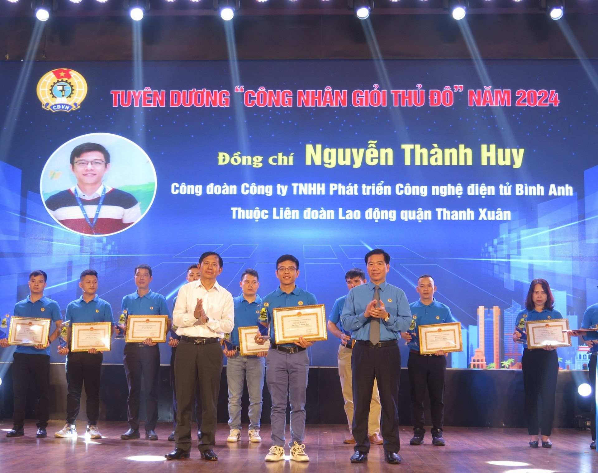 Tuyên dương 100 Công nhân giỏi Thủ đô năm 2024