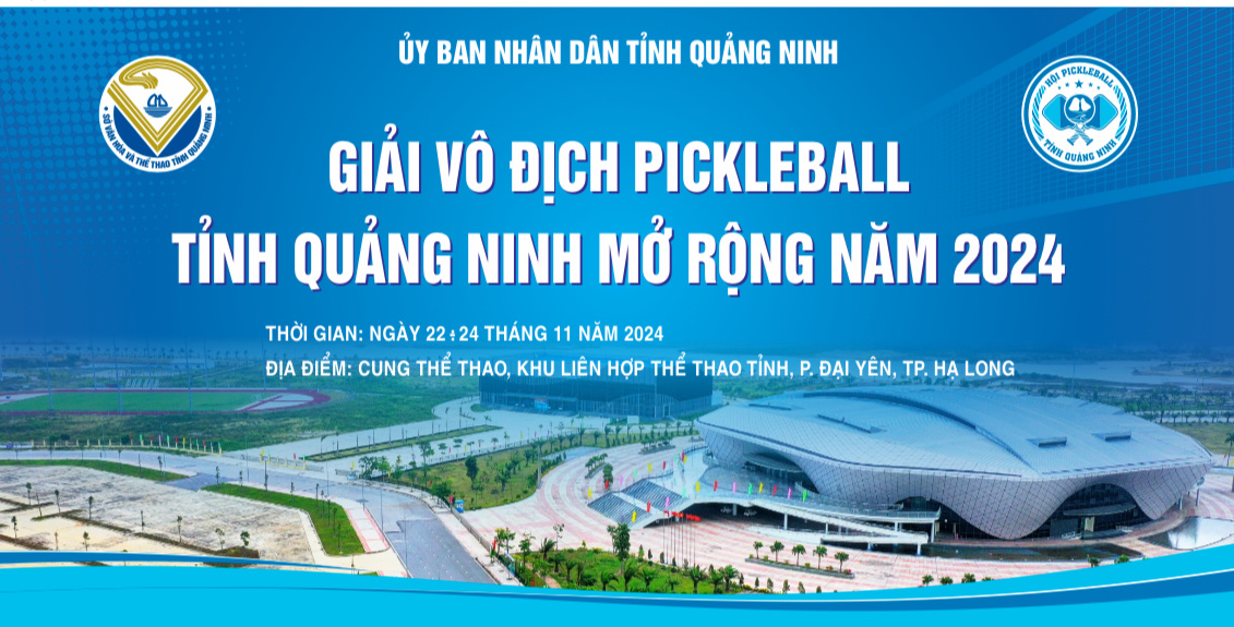 Hướng tới Giải Vô địch Pickleball tỉnh Quảng Ninh mở rộng năm 2024