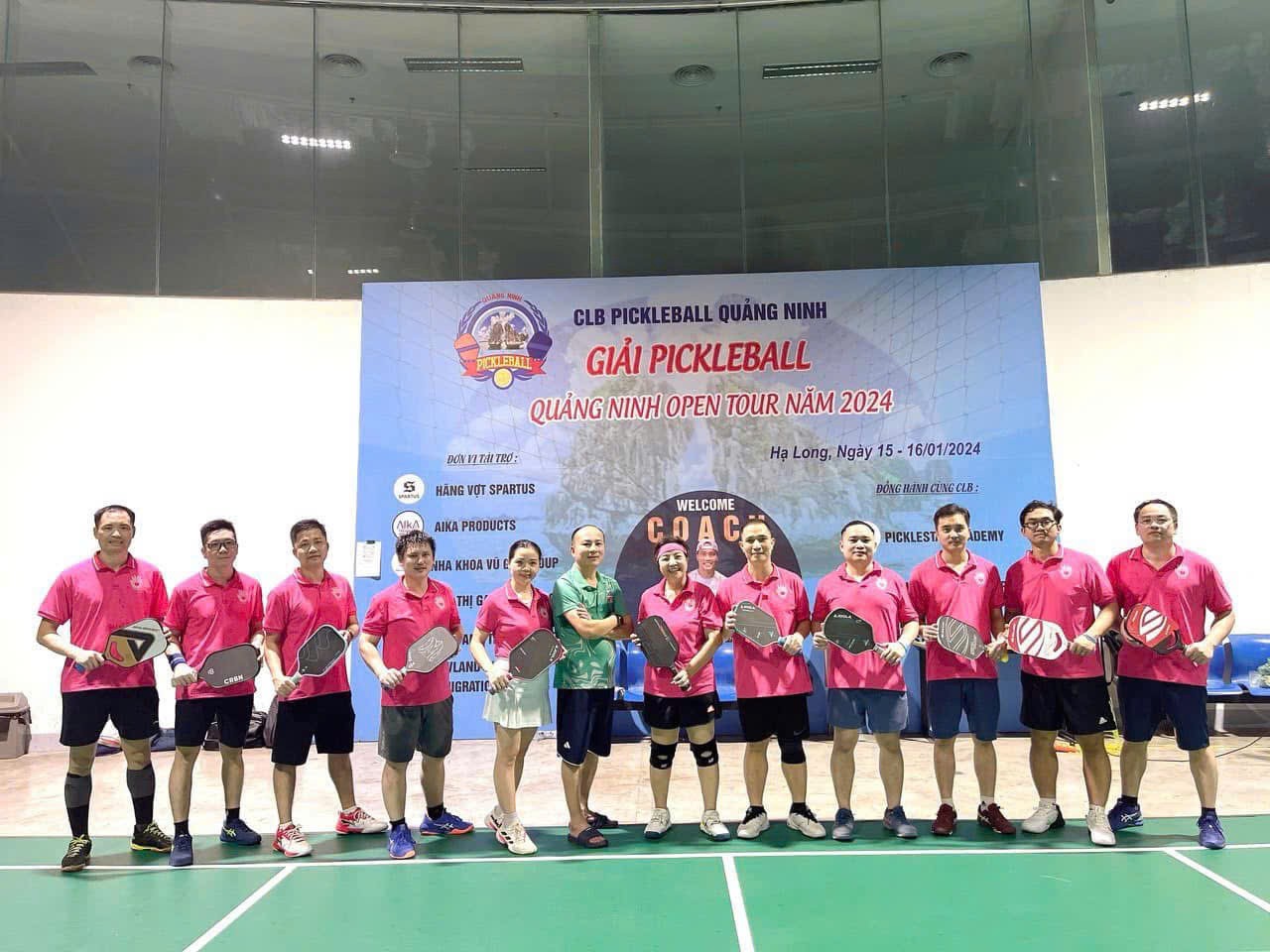 Sắp khai mạc Giải vô địch Pickleball Quảng Ninh mở rộng năm 2024