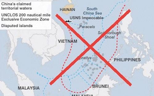 AI nói yêu sách của Trung Quốc ở Biển Đông không có cơ sở pháp lý