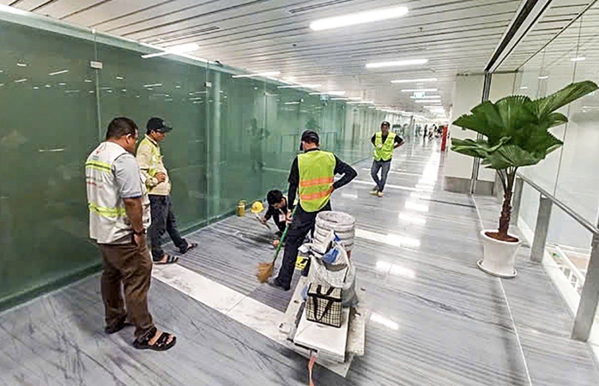 Bộ trưởng Bộ Xây dựng chỉ đạo 'nóng' về khắc phục tồn tại ở nhà ga T3 Tân Sơn Nhất