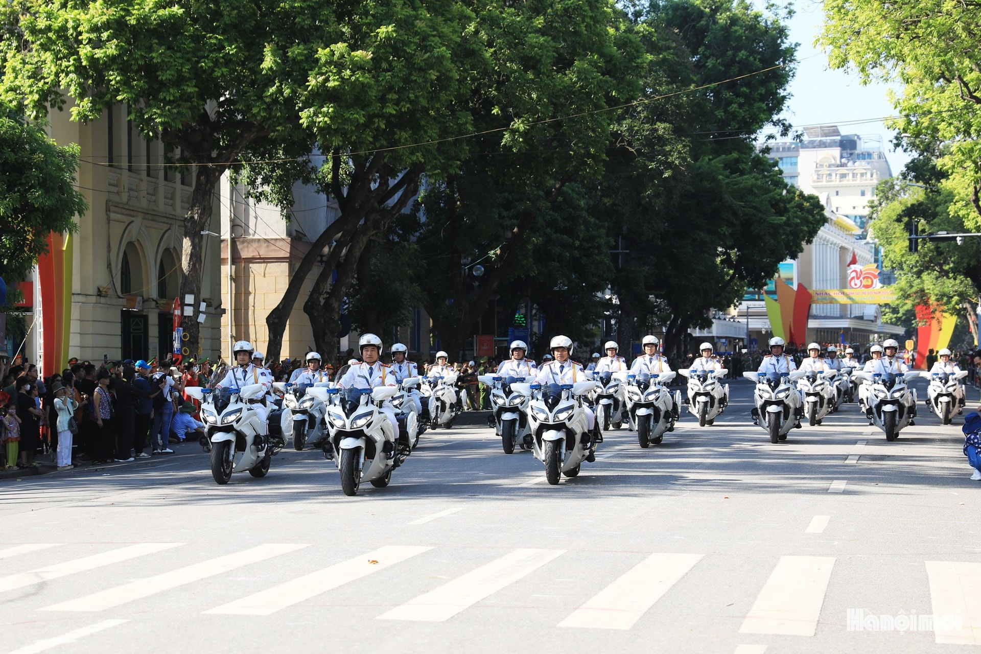 Nhạc hội cảnh sát thế giới năm 2025: Phô diễn lực lượng mãn nhãn người xem