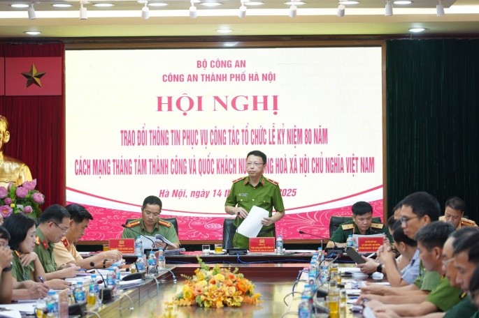 Công an Hà Nội siết chặt an ninh, an toàn phục vụ đại lễ A80