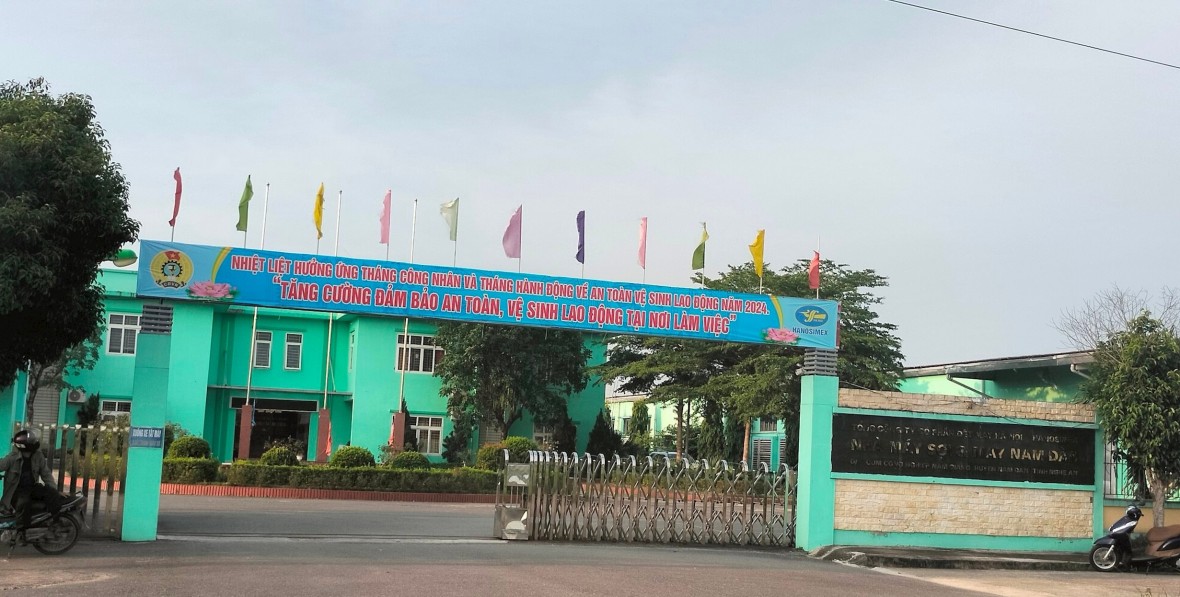 Chi nhánh Tổng công ty CP Dệt may Hà Nội sử dụng nước dưới đất không có giấy phép