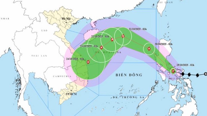 Bão số 12 tiến gần Biển Đông, miền Bắc đón đợt không khí lạnh mạnh