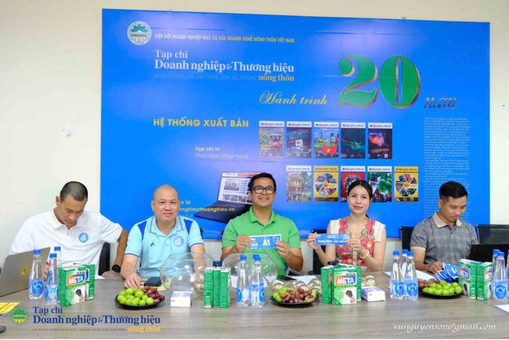 Tinh thần thể thao giao thoa: Bốc thăm Giải Pickleball Báo chí – Đồng hành cùng doanh nghiệp