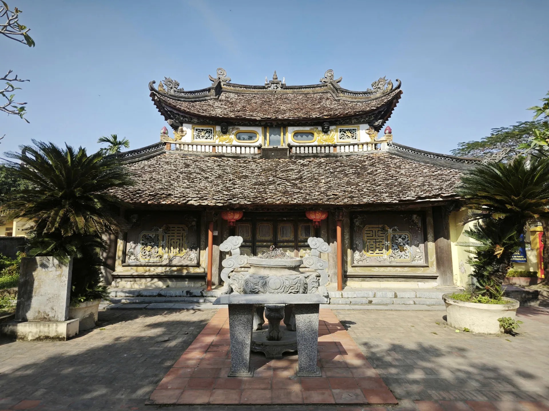 Nghè Nguyệt Viên hơn 400 tuổi - dấu ấn kiến trúc cổ giữa lòng xứ Thanh