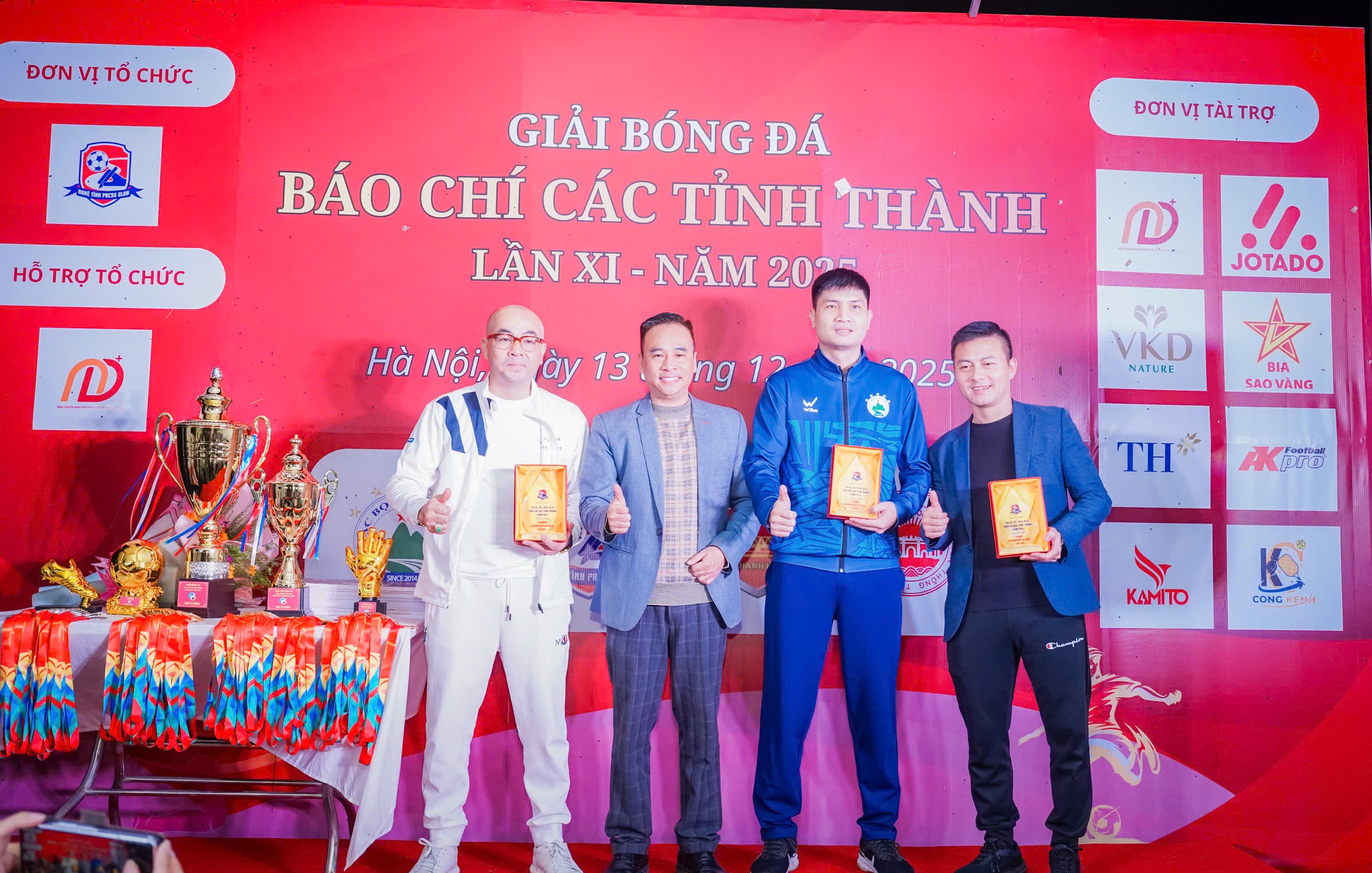 Giải Bóng đá Báo chí các tỉnh, thành lần thứ XI – năm 2025: Sân chơi thể thao kết nối những người cầm bút