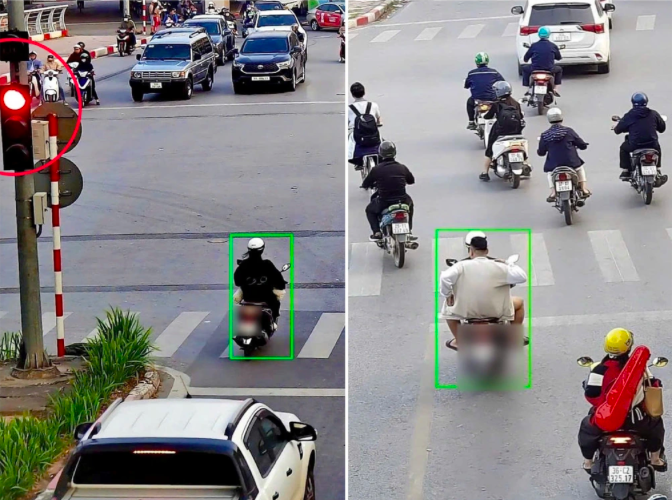 Camera AI có thể ghi hình 360 độ bắt 20 lỗi vi phạm, 