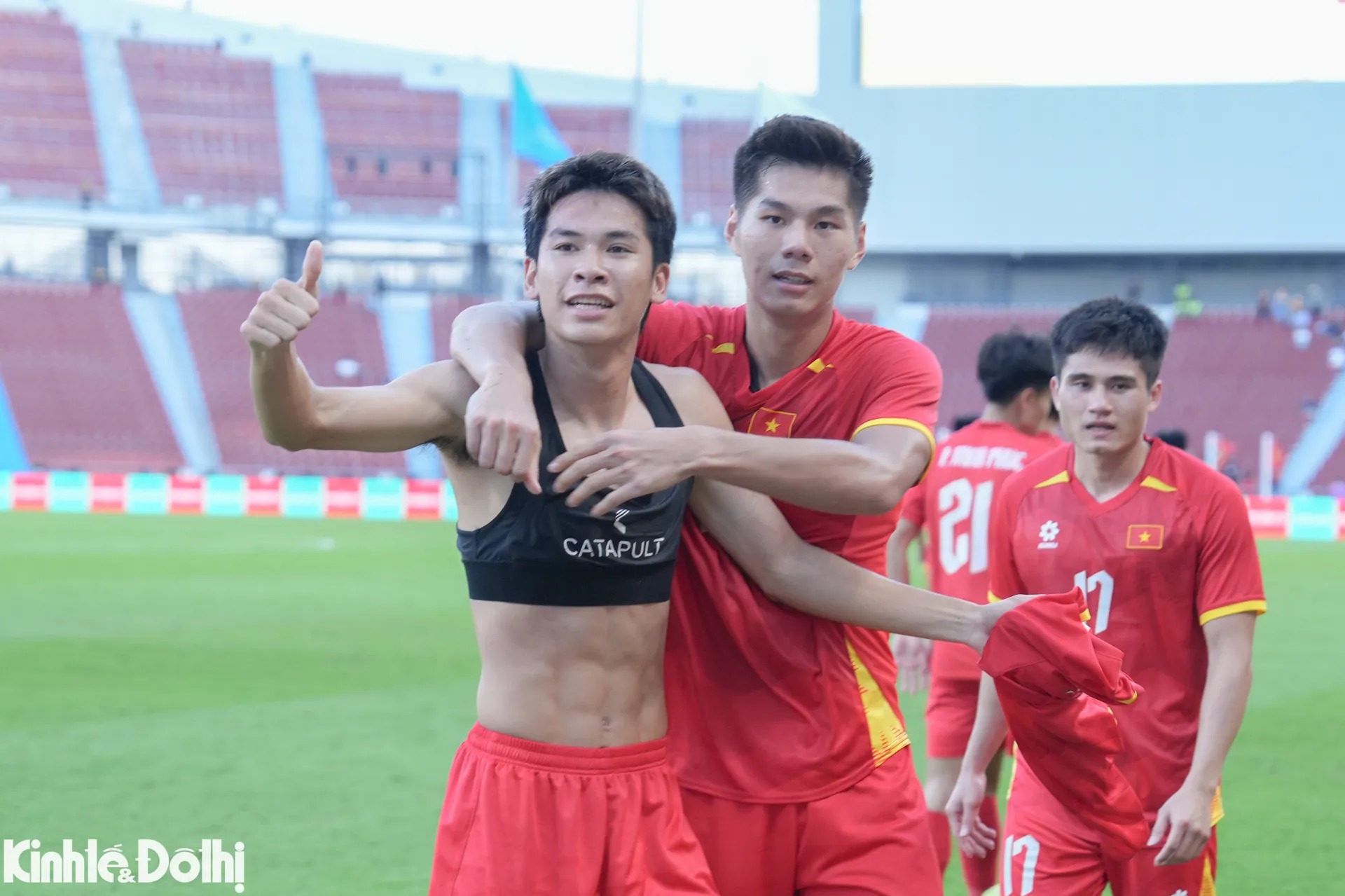 U22 Việt Nam vào chung kết bóng đá nam SEA Games 33