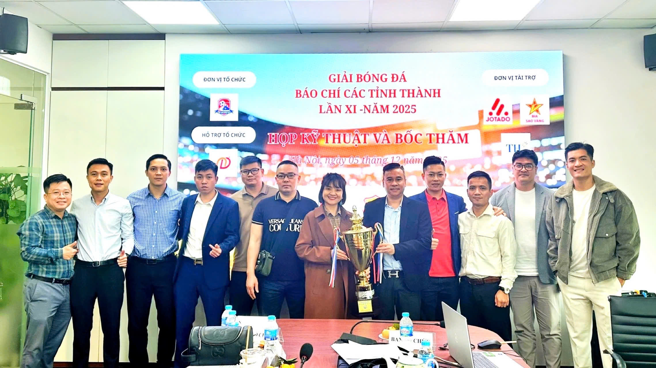 Giải bóng đá Báo chí các tỉnh, thành lần thứ XI – năm 2025 chính thức khởi tranh